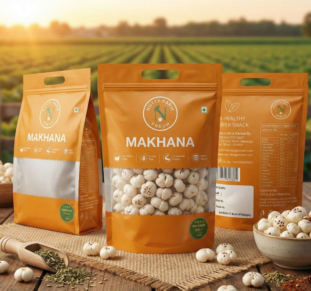 ORGANIC NUTTY MAKHANA RAW